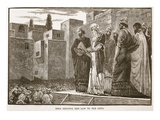 Ezra Reading the Law to the Jews (Litho)