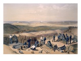 The New Works on the Right Attack  Plate from 'The Seat of War in the East'