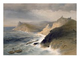 Gale Off the Port of Balaklava  November 14th 1854  Plate from 'The Seat of War in the East'