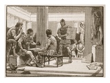 The Romans at Corinth (Litho)