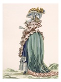 Back View of Lady's Dress  Engraved by Dupin  Plate No189