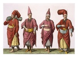 Baltadji  Kizlar-Aga Etc  Plate 6 from Part Iii  Volume I of 'The History of the Nations'