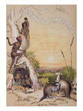 Frontispiece to 'south Australia'  Printed 1846 (Coloured Engraving)