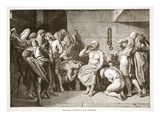 Socrates Drinking the Hemlock (Litho)