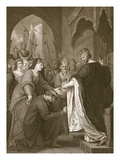 PJohn's Submission to Richard I  Engraved by J Stow