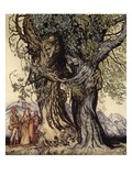 I Am Old Philemon! Murmured the Oak  Illustration from 'A Wonder Book for Girls and Boys'