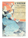 Advertisement for the Odeon Theatre  1890 (Colour Litho)