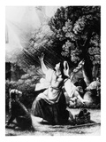 The Inspiration of Joan of Arc (Engraving)