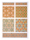 Cairo: Geometric Mural Decoration  15th and 16th Century (Print)