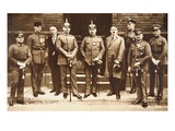 Munich Putsch Trial  1923 (Sepia Photo)