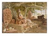 Hindu Fakir  from 'India Ancient and Modern'  1867 (Colour Litho)