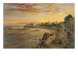 The Ravee River  from 'India Ancient and Modern'  1867 (Colour Litho)