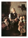 The Dolls' Clinic (Oil on Canvas)