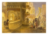 The Dewali or Festival of Lamps  from 'India Ancient and Modern'  1867 (Colour Litho)