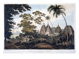 Pagodas at Deogur  1787 (Aquatint)