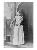 Sarah Bernhardt (1844-1923) in the Role of Joan of Arc in 'Le Proces De Jeanne D'Arc'