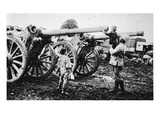 Young France: a Boy's Curiosity  from 'The Illustrated War News'  9th August 1916 (B/W Photo)