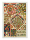 Indian Decoration  Plate Xix from 'Polychrome Ornament'  Engraved by F Durin  Published Paris 1869