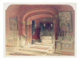 Shrine of the Annunciation  Nazareth  April 20th 1839  Plate 31 from Volume I of 'The Holy Land'