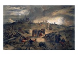 Interior of the Malakoff  Plate from 'The Seat of War in the East'