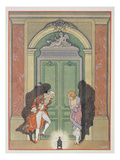 A Couple in Candlelight  Illustration from 'Les Liaisons Dangereuses'