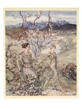 Then They Went Hand in Hand in the Country That Smells of Apple-Blossom and Honey