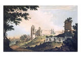 Pl 12 a View of the Mosque at Futtipoor Sicri  from 'Select Views in India'  Pub 1785-88