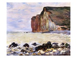 Les Petites Dalles  Pourville  1881 (Oil on Canvas)