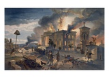 Public Library and Temple of the Winds  Plate from 'The Seat of War in the East'