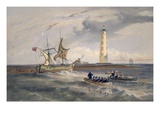 The Lighthouse at Cape Chersonese  Plate from 'The Seat of War in the East'