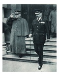 British War Minister and French Generalissimo: Lord Kitchener and General Joffre