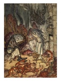 A Scaly Set of Rascals  Illustration from 'A Wonder Book for Girls and Boys' by Nathaniel Hawthorne