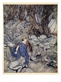 In the Forked Glen into Which He Slipped at Night-Fall He Was Surrounded by Giant Toads