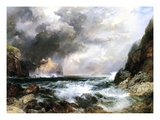 Castle in Scotland  1910 (Oil on Board)