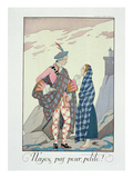 Have No Fear  Little One! 1922 (Pochoir Print)