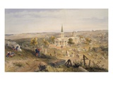 Quarantine Cemetery and Church  Plate from 'The Seat of War in the East'