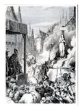 Joan of Arc at the Stake (Engraving)
