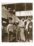 Risks of the Air as a Diversion after the Trenches! Wounded Soldiers Taking Air-Trips