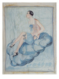 'La Garconne'  C 1925-30 (Painted Silk)