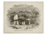 Cromlech at Plas Newydd  Anglesey (Litho)