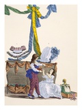 Androman and Warwick Hats  Engraved by Dupin  Plate No320