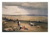 Camp of the Third Division  Plate from 'The Seat of War in the East'