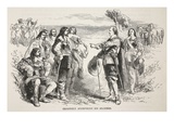 Cromwell Addressing His Soldiers (Litho)