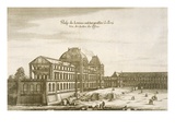 Palais Du Louvre (Engraving)
