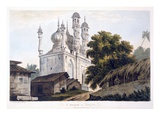 A Mosque at Gazipoor  1787 (Aquatint) (See also 179847)