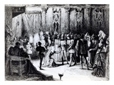 Joan of Arc Received at Chinon by Charles Vii (Engraving)