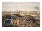 Interior of the Redan  Plate from 'The Seat of War in the East'