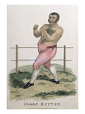 Isaac Bitton  Engraved by P Roberts  Published 1822 (Colour Litho)