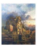 The Haunted House  1858 (Oil on Canvas)