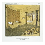 Bedroom for Two Small Girls  from 'Repertoire of Modern Taste'  Published 1929 (Colour Litho)